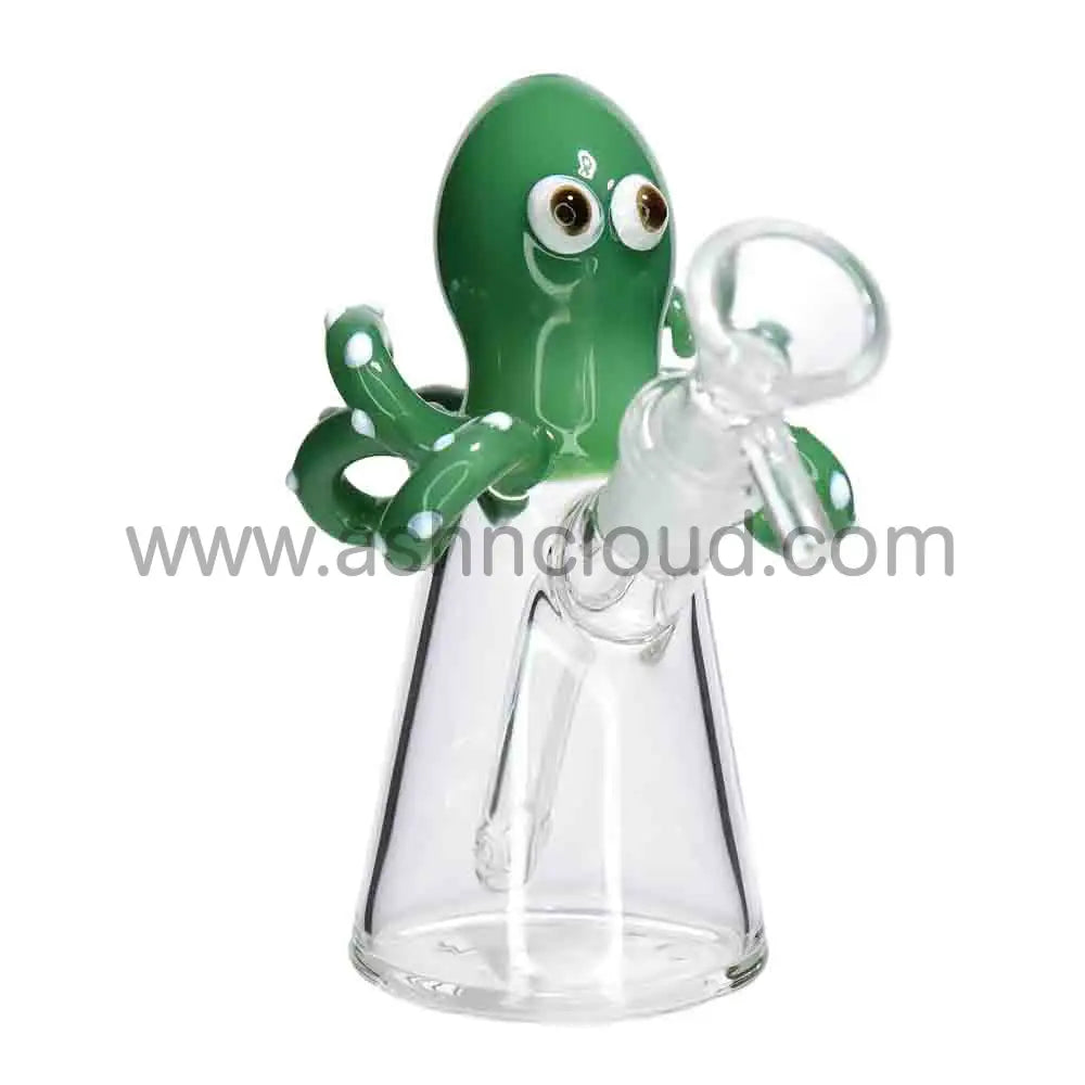 XS Octopus Mini Water Pipe – Compact 6’’ Assorted Color Accents | Wholesale