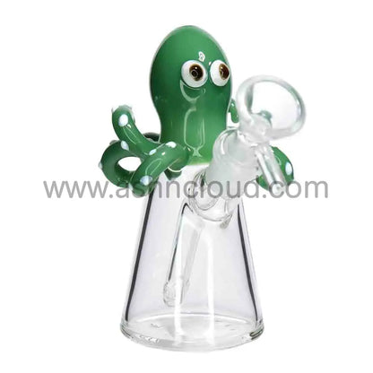 XS Octopus Mini Water Pipe – Compact 6’’ Assorted Color Accents | Wholesale